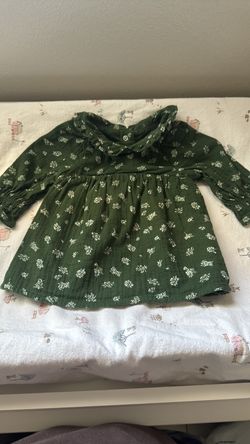 green dress 0-3 months