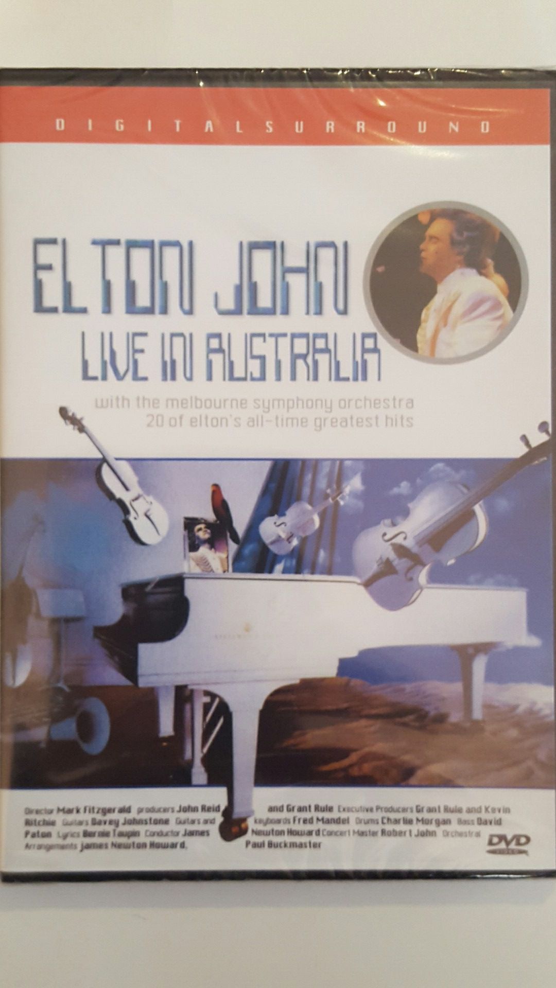 Elton John Live In Australia DVD Brand New