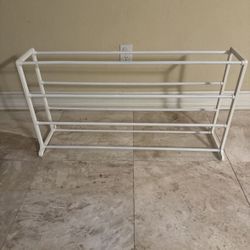White Shoe Rack 