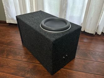 JL audio 10w7 AE in a custom box