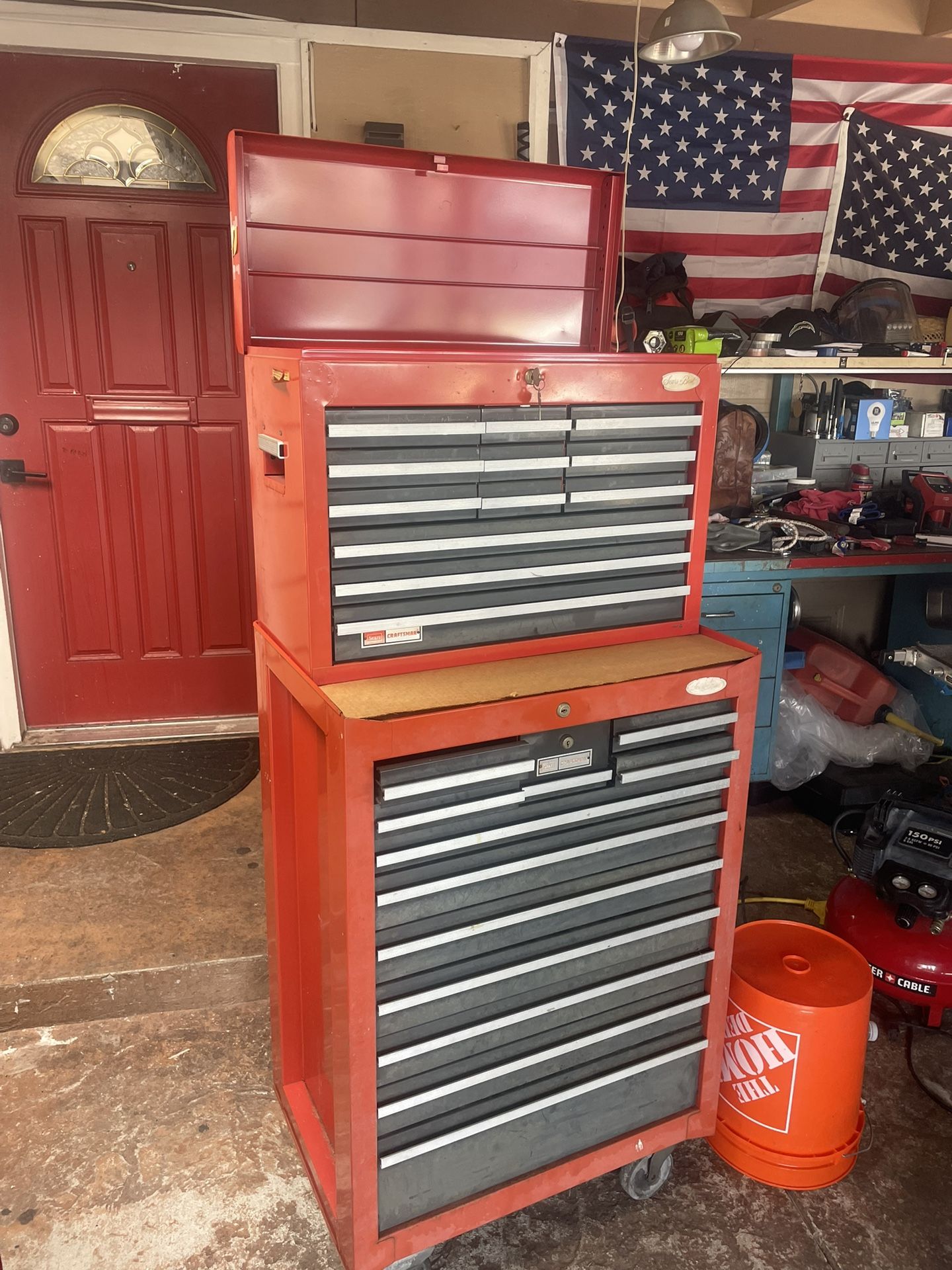 CRAFTSMAN TOOL BOX / KEYS