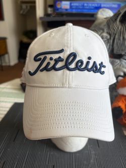 Titleist Golf Hat White Navy