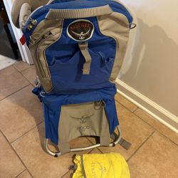 Osprey POCO Hiking Baby Carrier with Rain Cover 