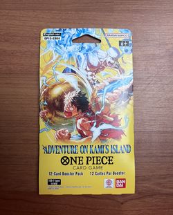 One Piece TCG OP-15 Adventure on Kami's Island Sleeves Booster Pack English