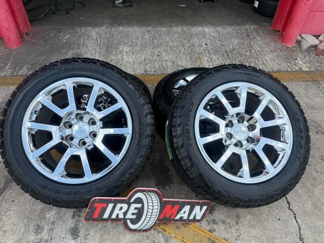 20" OEM GMC WHEELS!