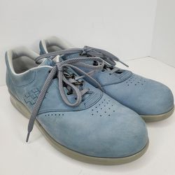 SAS Freetime Tripad Comfort Walking Sneaker Lace Up Shoe Denim Blue Womens 10 N