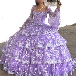 Purple Quinceañera Dress
