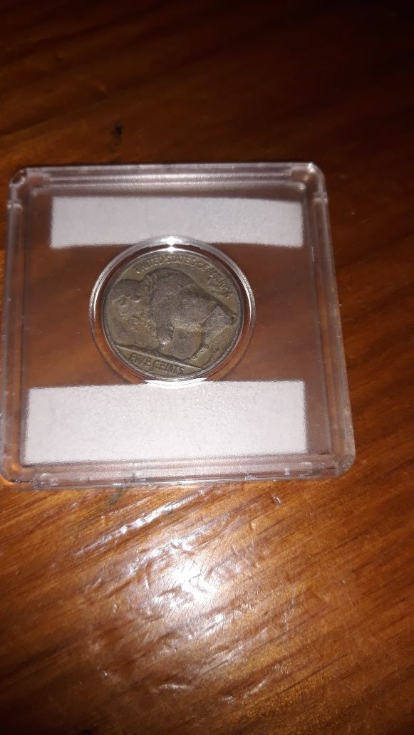 1937 3-legged Buffalo Nickel mint d