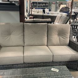 Wicker Couch Patio