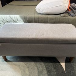 Upholstered Modern Storage Bench