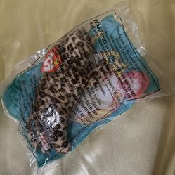 Freckles The Leopard TY Beanie Baby #1