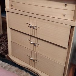 King Bed With Matching Dresser Tall Boy And Headboard