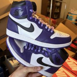 Jordan 1 “ Court Purple “ 2.0