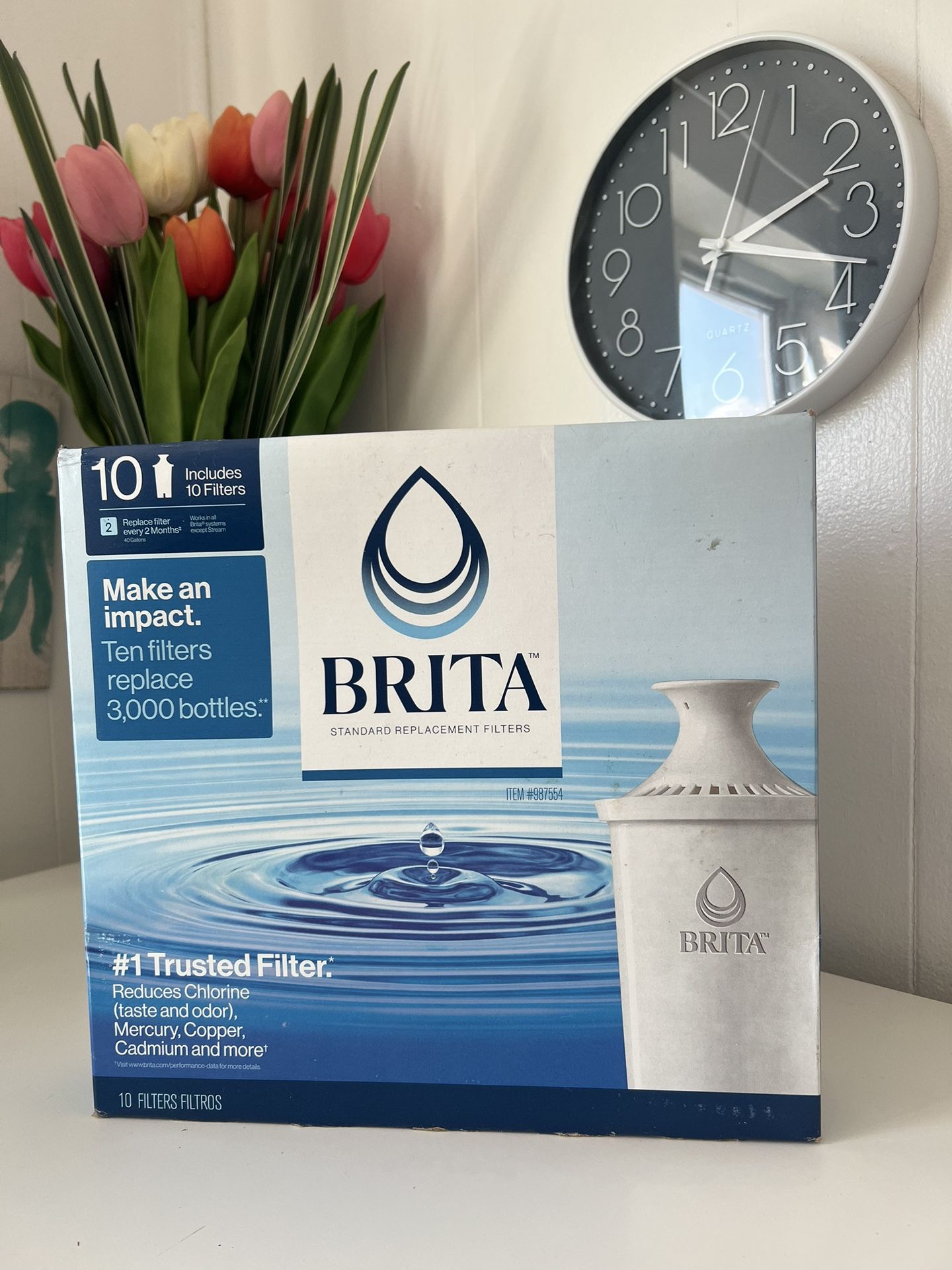 Brita Replacement Water Filters, 10-pack