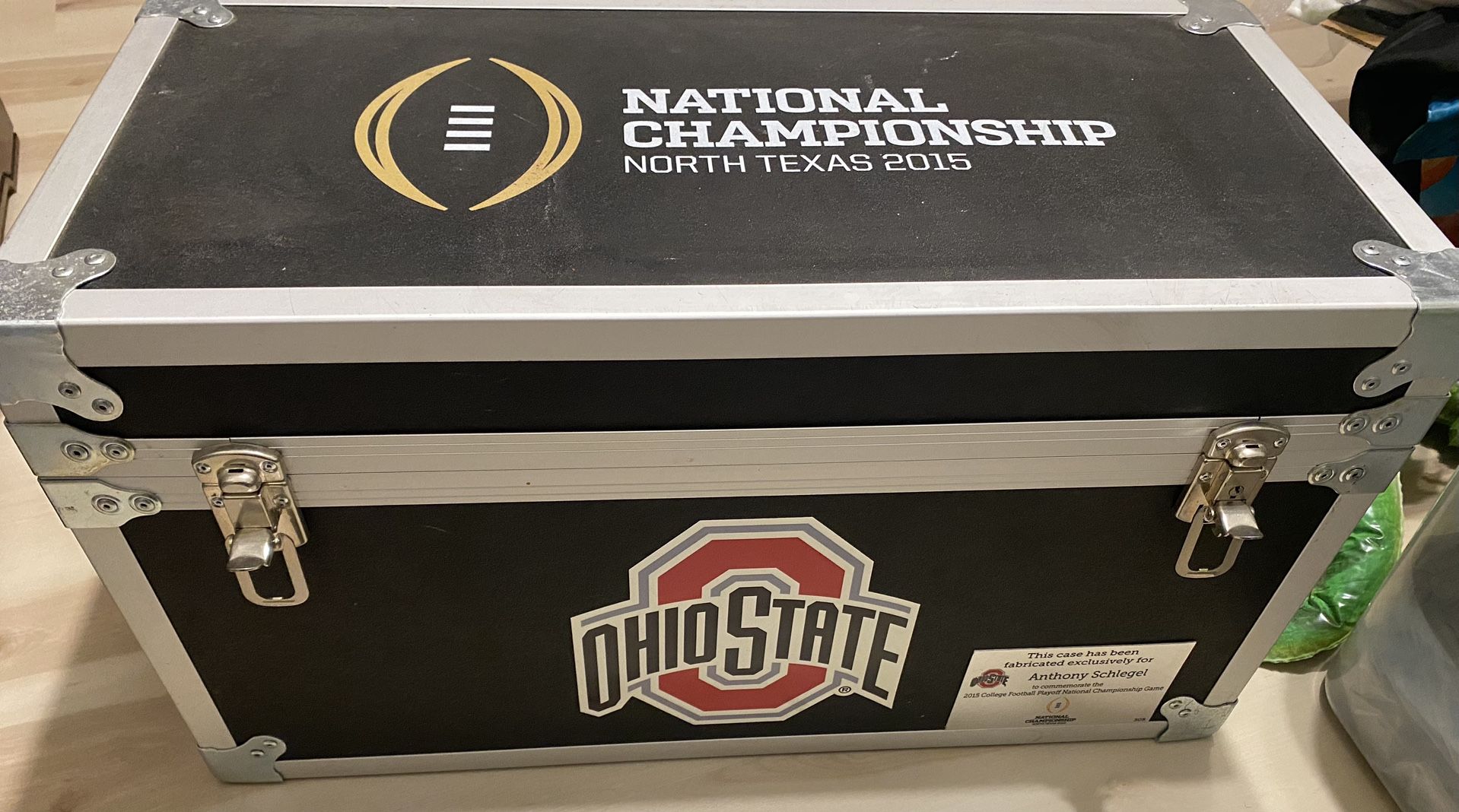 Ohio State 2015 National Champs Commemorative Chest