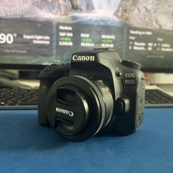Canon EOS 90D with canon 50MM 1:8