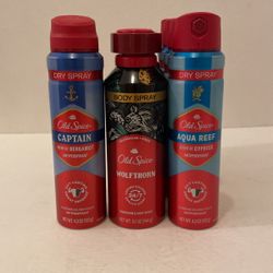 Old Spice Body Spray or Dry Spray