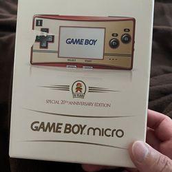 nintendo gameboy micro EXCELLENT condition with extra