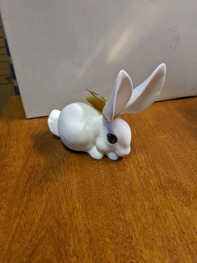 Vintage Fine White Bone China Long Ear Rabbit By Freeman For George