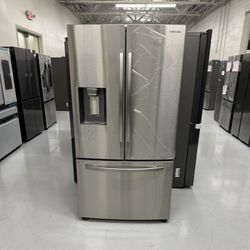 New Fridge Stainless Steel French Door 1 Year Warranty 