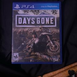 Days Gone Ps4 