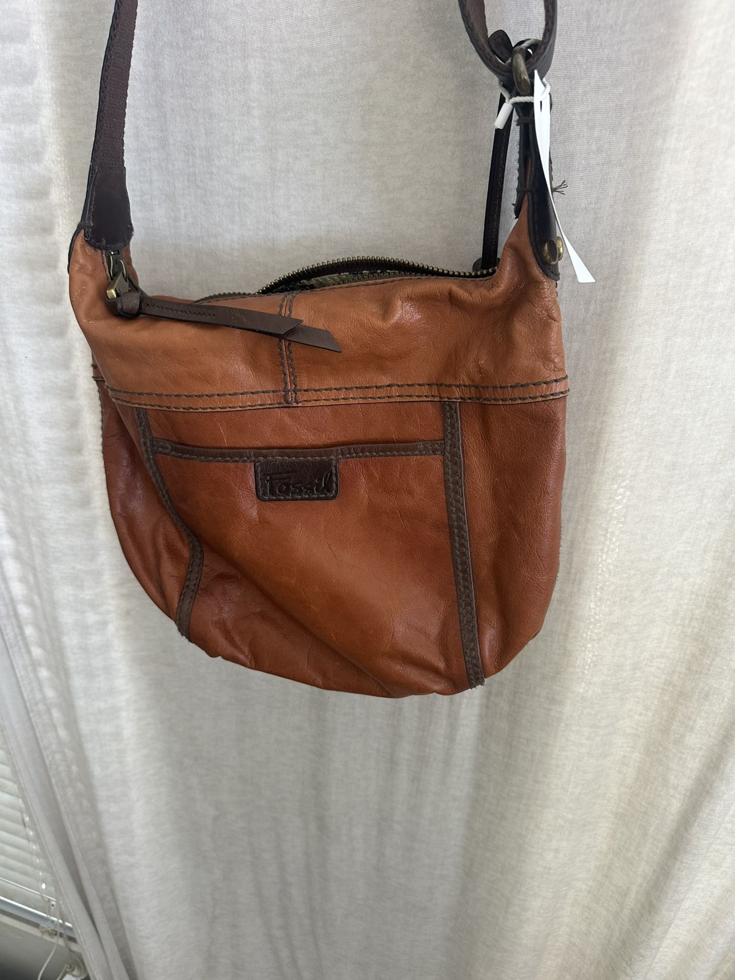 Vintage Fossil Leather Purse