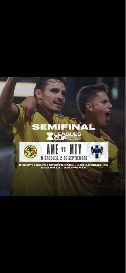 America Va Monterey semifinal