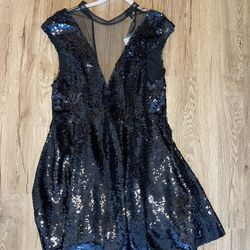 New!!! Free People Sequin Dress, Size Large 