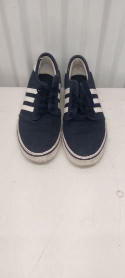 Adidas Low-Top Canvas Sneakers Navy Blue