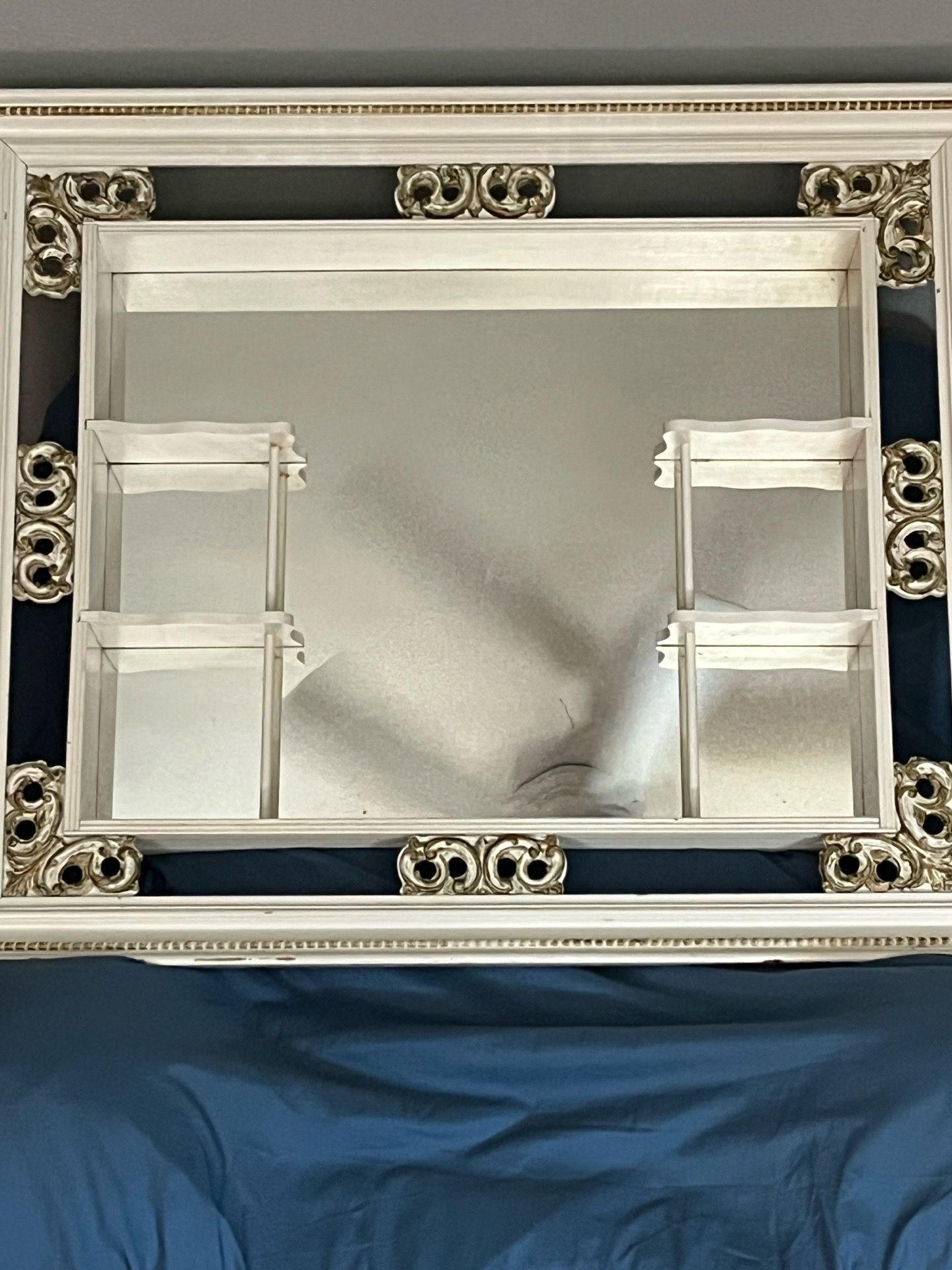 Antique shadowbox 38 x 32 used condition found in a storage unit