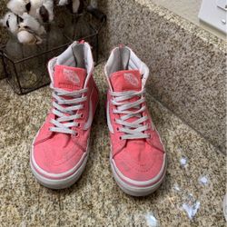 Girls 13.5 Pink Vans 
