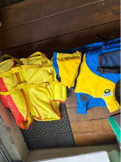 Adult size small life jackets