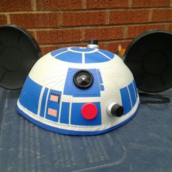 Disney Parks Star Wars R2 D2 Mickey Ears Hat