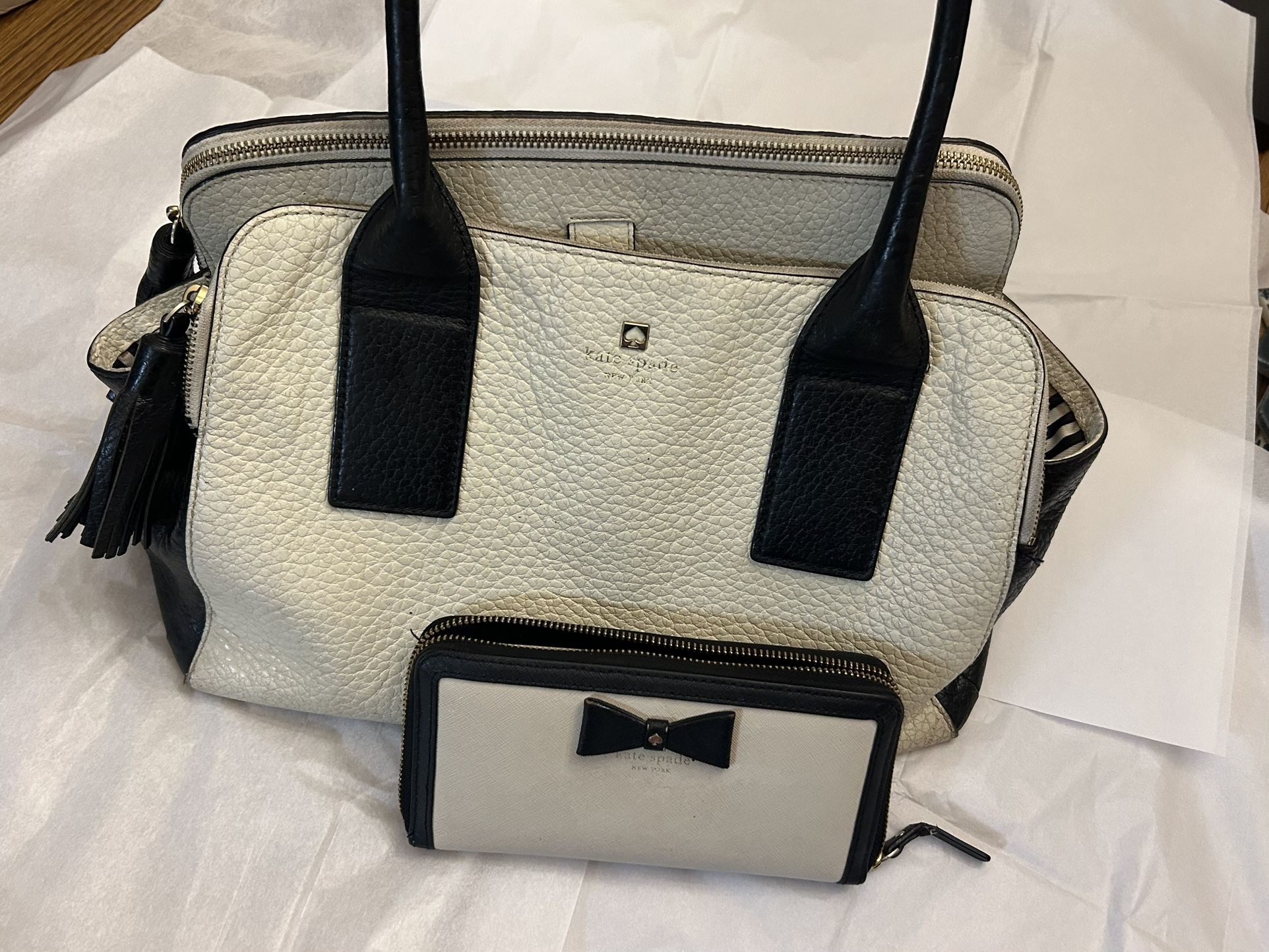 Kate Spade Bag And Matching Wallet 