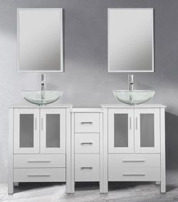 Double vessel sink