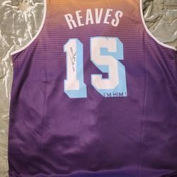 Very Rare Austin Reaves Rigeror Original Autographed Jersey  Size L