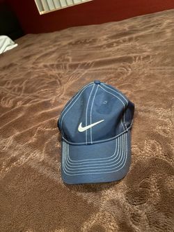 Nike mens hat blue adjustable new