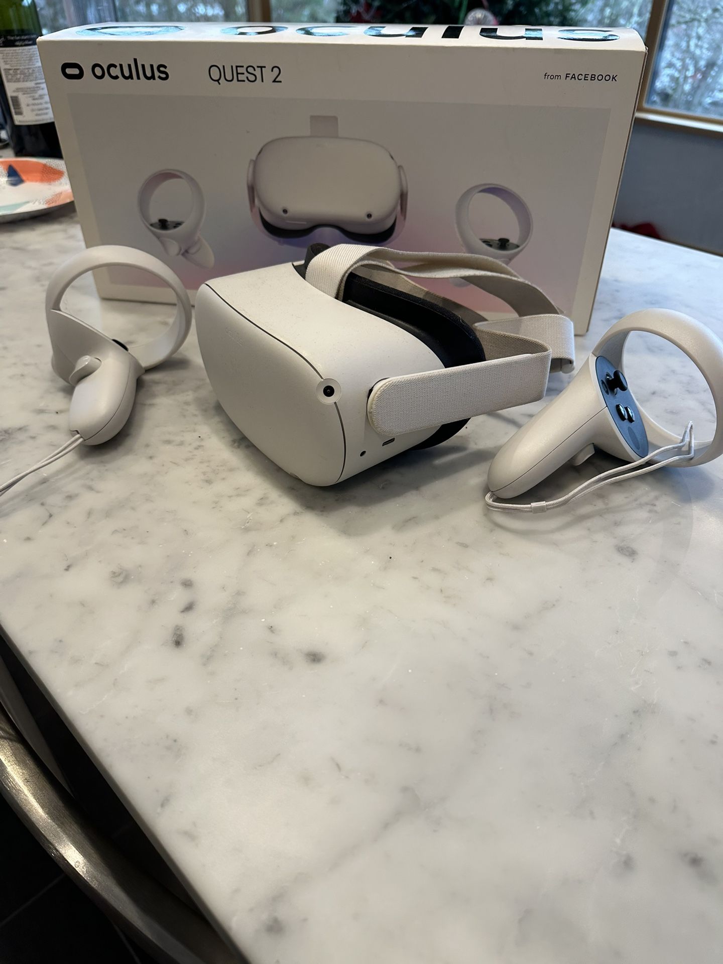 Meta Quest 2 — Advanced All-In-One Virtual Reality Headset — 128 GB.