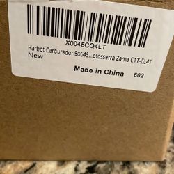 Harbot Carburetor 