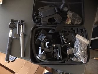 GoPro gadgets plus selfie sticks