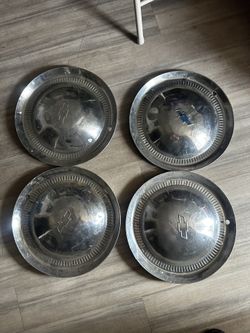 15 Inch Chevy Hubcaps 1953
