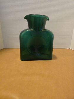 Blenko Glass Water Bottle