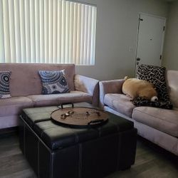 Sofa, Loveseat & Ottoman
