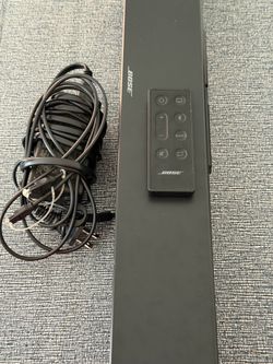 Bose Soundbar with Remote and Cables