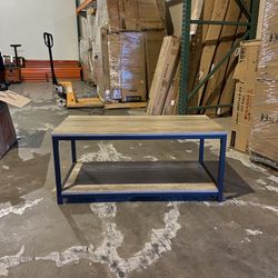 Gray & Black Coffee Table 