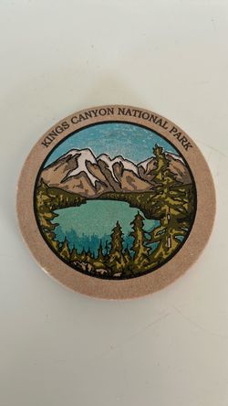 Kings Canyon National Park Souvenir Coaster