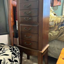 Wooden Jewelry Organizer/Vanity