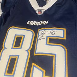 Antonio Gates Autographed Jersey 