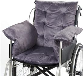 2 Soft Pressure Reducing Wheelchair Seat Cushions 