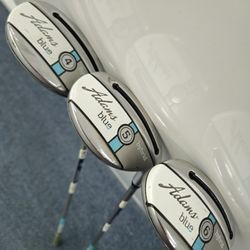 Adams Blue hybrid golf club Irons 4, 5, 6....$35 Each Or $80 For All 3